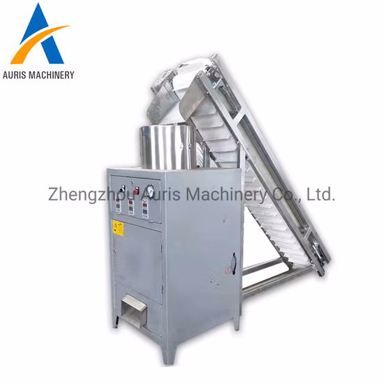 Electric Gas Automatic Cashew Nut Grader Cashew Nut Cracking Sorting Roasting Peeling Separator Cashew Nut Production Line Nut Machinery