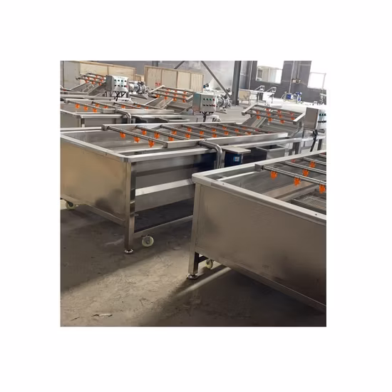 Factory Price Industrial Date Apple Carrot Fruit and Vegetable Washing Cleaning Machine Sweet Potato Washer for Sale