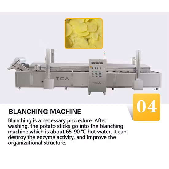 CE Certified High Quality Automatic Fresh Potato Chips Production Line Potato Chips Plant Cost