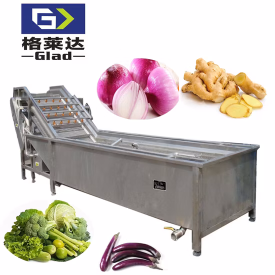Factory Price Industrial Date Apple Carrot Fruit and Vegetable Washing Cleaning Machine Sweet Potato Washer for Sale