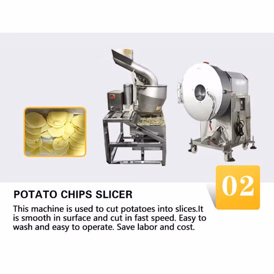 CE Certified High Quality Automatic Fresh Potato Chips Production Line Potato Chips Plant Cost