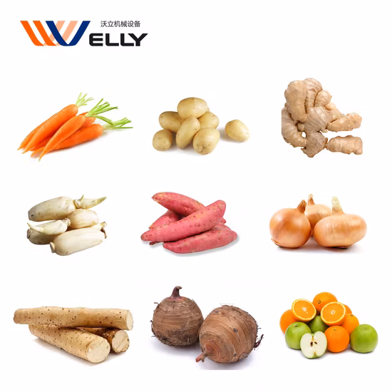 Good Feedback Brush Roller Root Vegetable Sweet Potato Peeling Radish Peeler Machine