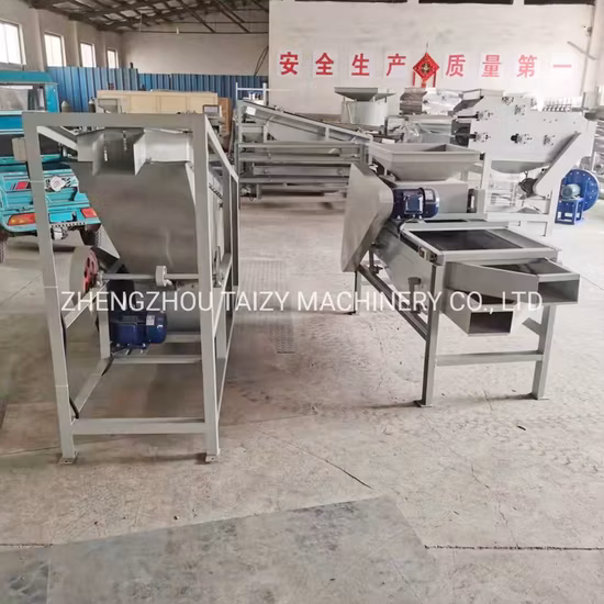 Automatic Cracker Sheller Walnut Nuts Pecan Almond Shelling Machine Pine Nut Cracking Machine