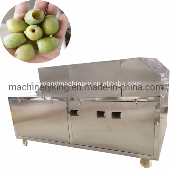 China Suppliers Fruit Dates Olive Cherry Plum Pitter Pitting Machine