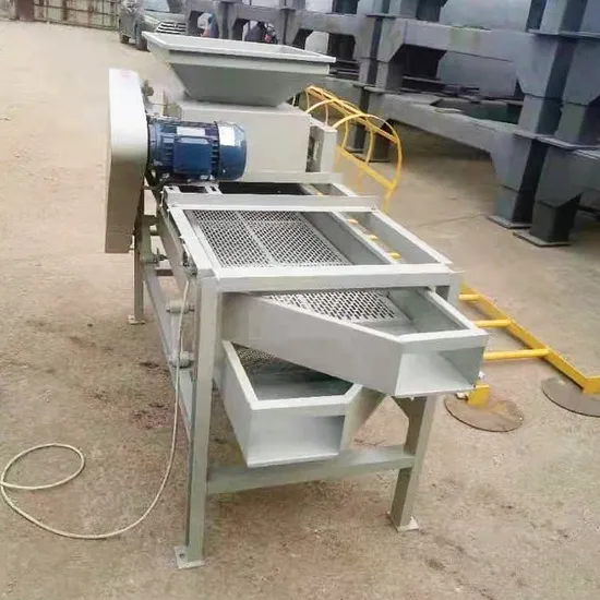 Automatic Almond Cracker Sheller Dehulling Machine Apricot Kernel Cracking Shelling Machine