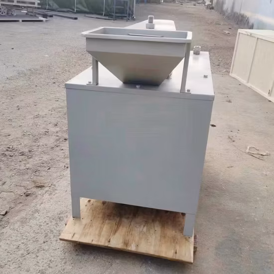 Electrical Macadamia Nut Cracker Machine Black Walnut Hulling Cracking Shell Separating Machine