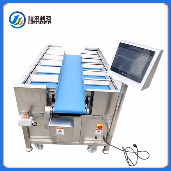 Jindu Machine Fish Sorting and Grading Weighing Scales Machinery